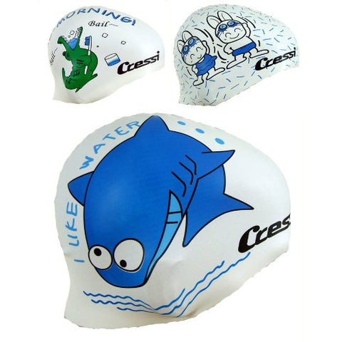 Cressi Junior Swimp Cap - Patterened - Arcade Sports
