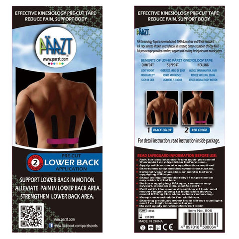 Patrz Pre-Cut Lower Back Application +++