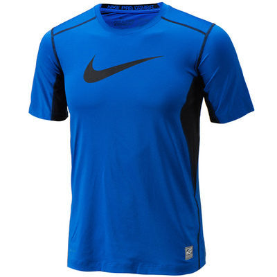 Nike Pro Core Fitted Swoosh Tee Shirt - JR + - Arcade Sports