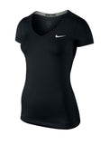 Nike Pro SS V-Neck (W) - - Arcade Sports