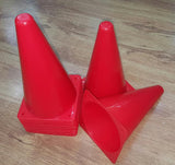 Training Cones - 9 inch (pack of 6) - - Arcade Sports