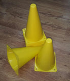 Training Cones - 9 inch (pack of 6) - - Arcade Sports