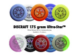 Discraft Ultrastar 175gram - UPA Approved Frisbee + - Arcade Sports