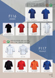 116 Unisex Short Sleeve Button Top - - Arcade Sports