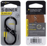 Nite Ize - S-BINER SLIDELOCK #3 25LB (11KG) - - Arcade Sports