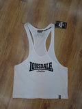 LONSDALE Y-back Muscle Fit Gym Tank Top Vest/Singlet - Arcade Sports
