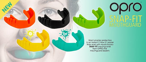OPRO Snap-Fit Junior MouthGuard Gum Shield - Arcade Sports