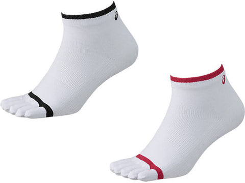 Asics 2 Pack Low Cut Toe (5 Finger) Socks - Arcade Sports