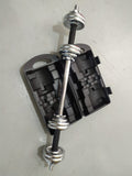15KG Adjustable Chrome DumbBell Set - Arcade Sports