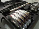 15KG Adjustable Chrome DumbBell Set - Arcade Sports