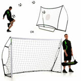Quickplay Kickster Goalpost/Rebounder Combo 2.4m X 1.5m - - Arcade Sports