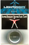 Lightweight Power Reflectors - Bright Silver Flex Tape +++